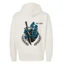 Alpha Pi Omega Elegant Sword and Floral Shield PR Hoodie 2