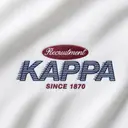 Kappa Kappa Gamma Retro Striped Text PR Crewneck