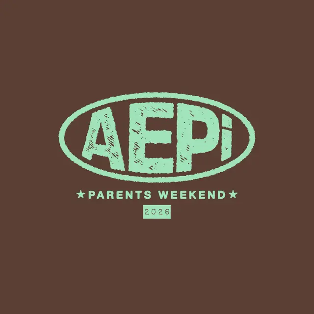 Alpha Epsilon Pi Distressed Oval Logo Parent's Weekend Shirt