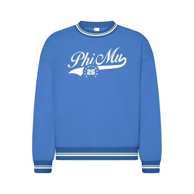 Phi Mu Script Logo Recruitment Crewneck 2