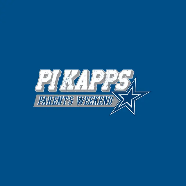 Pi Kappa Phi Bold Star Text Parent's Weekend Crewneck