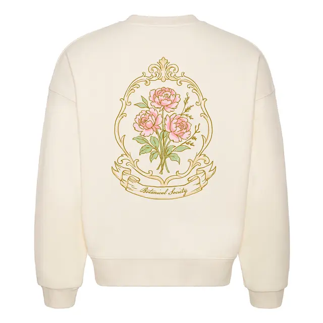 Botanical Society Peony Illustration PR Crewneck 2