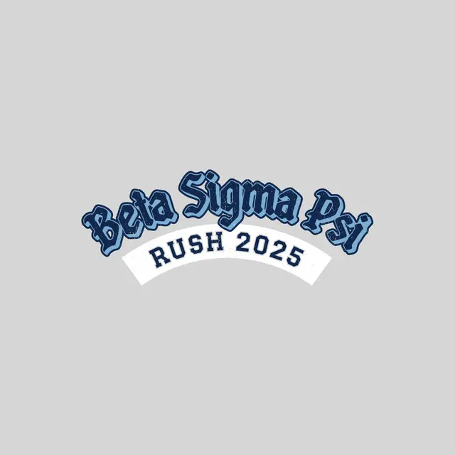 Beta Sigma Psi Classic Lettering Rush Crewneck