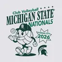 Club Volleyball Michigan State Nationals Graphic Hoodie