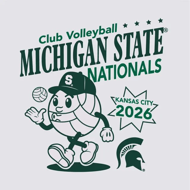 Club Volleyball Michigan State Nationals Graphic Hoodie