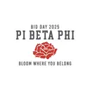 Pi Beta Phi Bold Rose Graphic Rush & Bid Tank