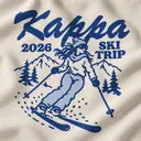 Kappa Kappa Gamma Skiing Illustration PR Shirt