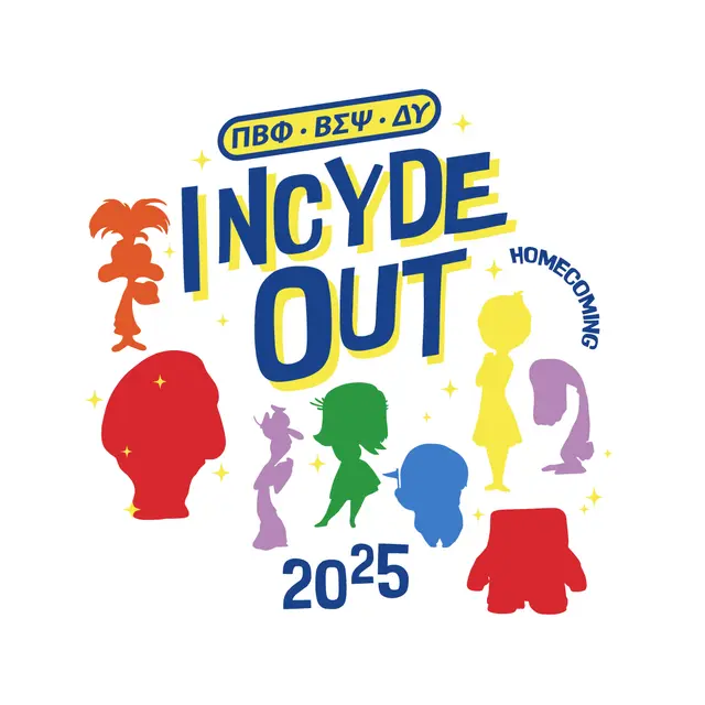 Pi Beta Phi Inside Out Silhouettes Homecoming Hoodie