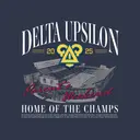 Delta Upsilon Stadium Illustration Parent's Weekend Sweater