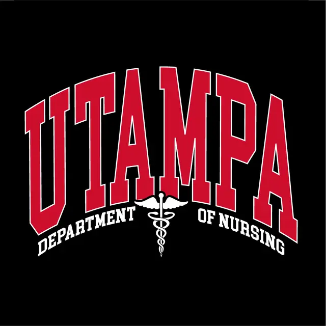 Student Nurses Association Caduceus Text PR Crewneck