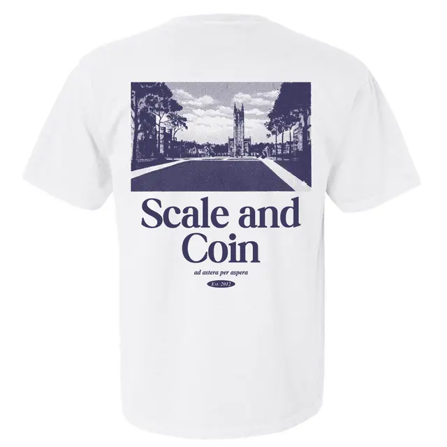 Scale and Coin Architectural Illustration PR Shirt 2