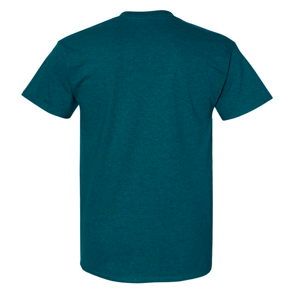 Gildan Heavy Cotton T-Shirt - Unisex Adult Basic Tee In Irish Green, XL