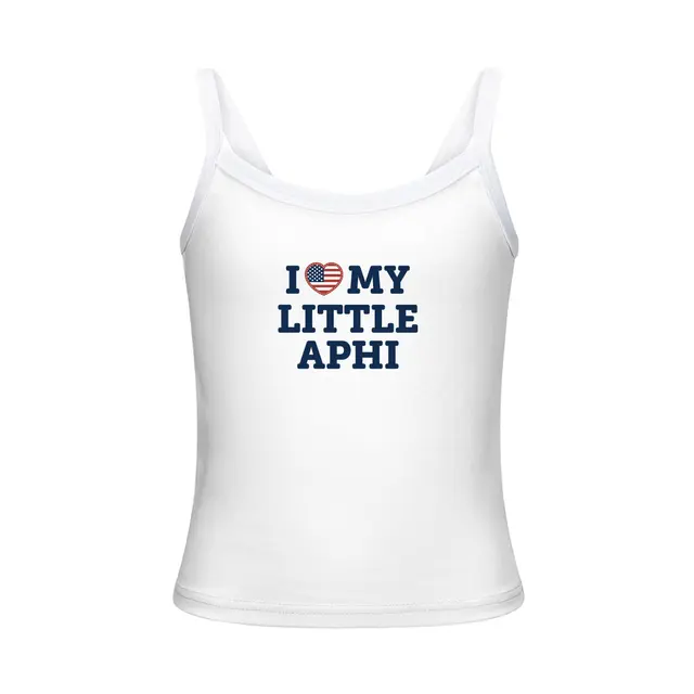 Alpha Phi Heart Illustration Big Little Reveal Tank 2