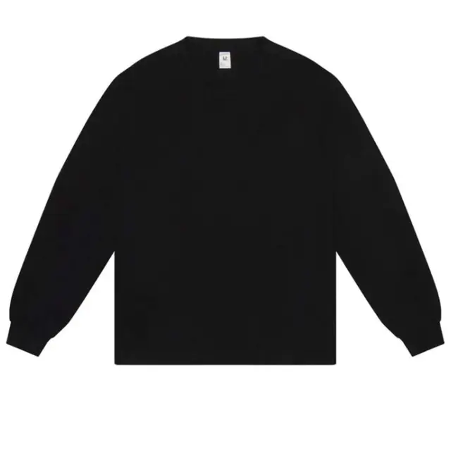 Everybody World Long Sleeve Tubular Trash Tee trashlstee Black Front