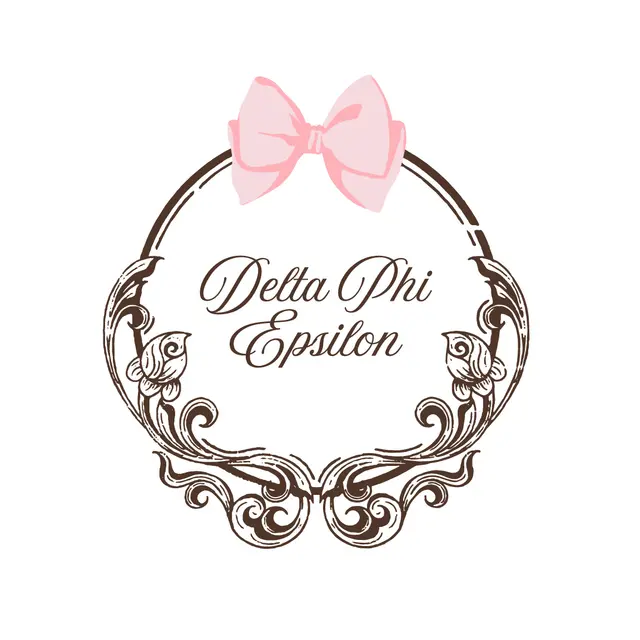 Delta Phi Epsilon Pink Bow Floral PR Shirt