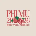 Phi Mu Bold Berry Sweet Philanthropy Shirt
