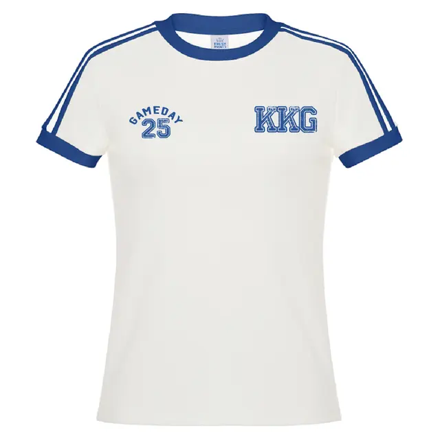 Kappa Kappa Gamma Athletic Text Game Day Shirt 2