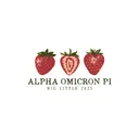 Alpha Omicron Pi Strawberry Trio Big Little Tank
