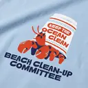 Beach Clean-Up Committee Hermit Crab with Cup Graphic PR Shirt