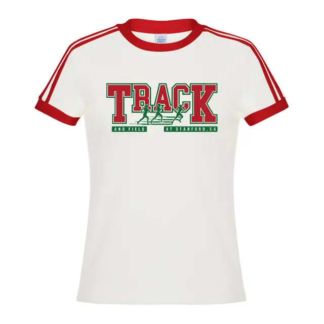 Track & Field Retro Block Lettering PR Shirt 2