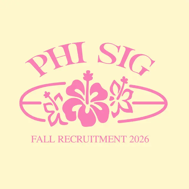 Phi Sigma Sigma Floral Illustration Rush Tank