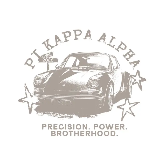Pi Kappa Alpha Vintage Car Rush Crewneck