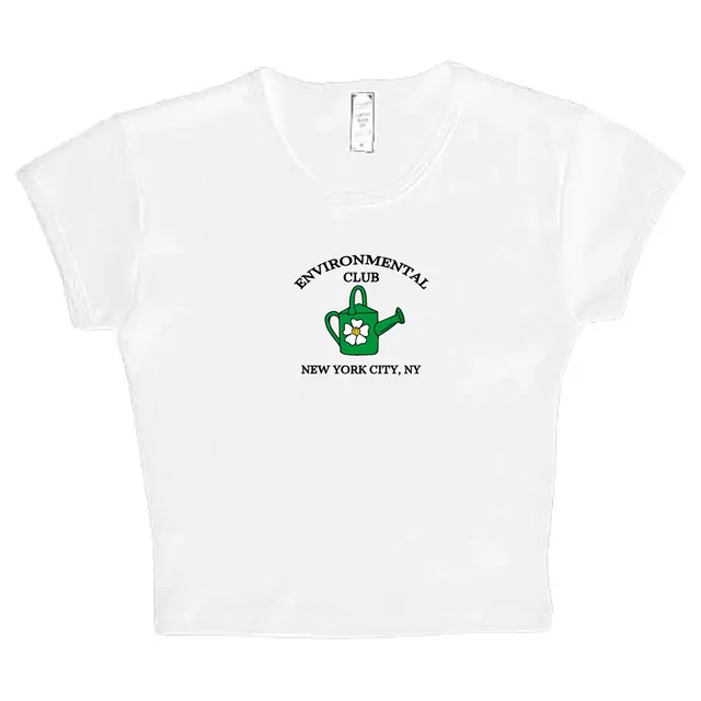 Environmental Club Watering Can Floral PR Shirt 2