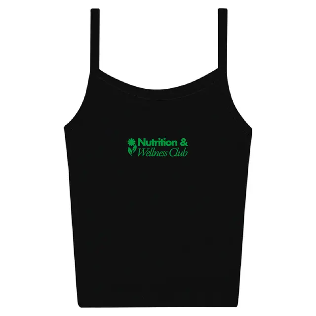 Nutrition & Wellness Club Bold Green Text PR Tank 2