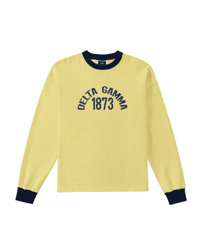 Delta Gamma Arched Text PR Shirt
