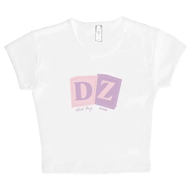 Delta Zeta Block Letter Bid Day Shirts 2