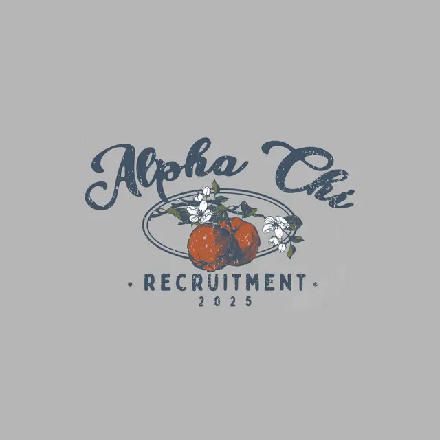 Alpha Chi Omega Apple Blossom Rush Shirt