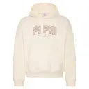 Pi Beta Phi Floral Text Fall Formal Hoodie 2