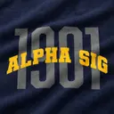 Alpha Sigma Alpha Block Lettering PR Crewneck