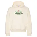 Sigma Chi Tomato Accent Green Text Parent's Weekend Hoodie 2