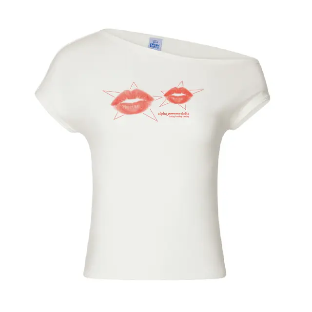 Alpha Gamma Delta Lips Stars PR Shirt 2