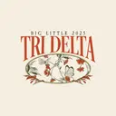 Delta Delta Delta Floral Butterfly Big Little Reveal Hoodie