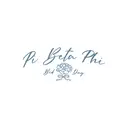 Pi Beta Phi Script Font with Floral Bid Day Hoodie