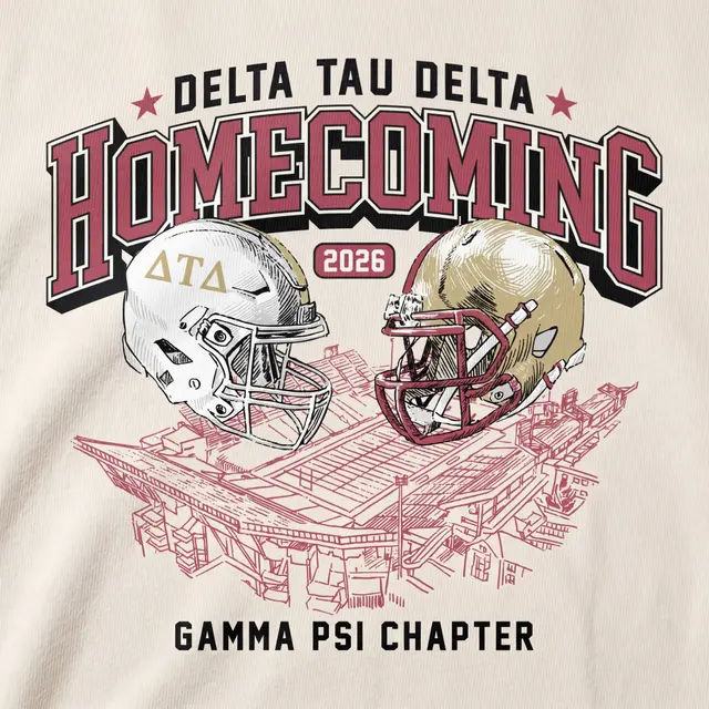 Delta Tau Delta Football Helmets Homecoming Crewneck