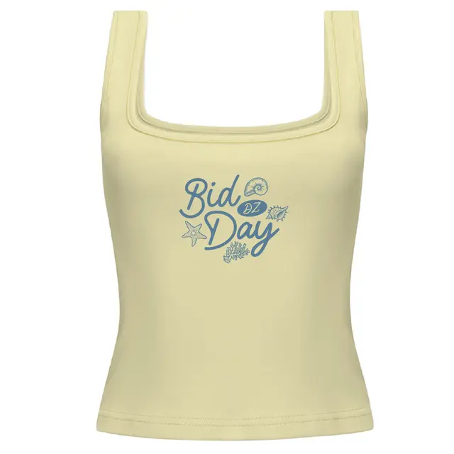 Delta Zeta Beachy Seashell Bid Day Tank 2