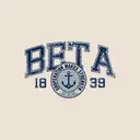 Beta Bold Distressed Text PR Crewneck