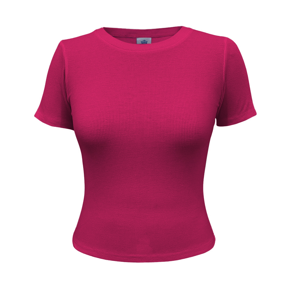 トップス SUNSET WOOL RIB T-SHIRTS Fresh Prints Sunset Ribbed T-shirt | Fresh Prints