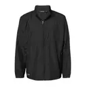 River Packable Jacket Black Front