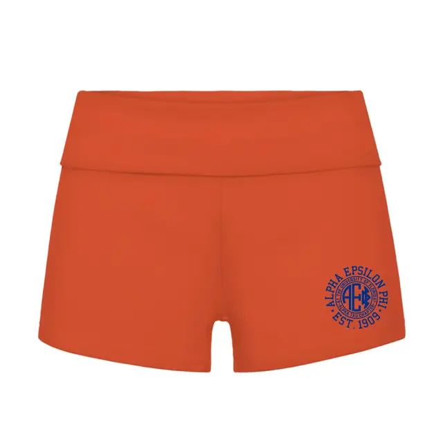 Alpha Epsilon Phi Circular Logo Lettering PR Shorts 2
