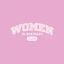 Women in Business Club Classic Block Text PR Crewneck