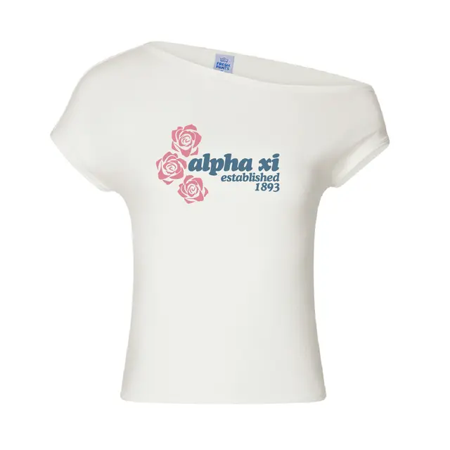 Alpha Xi Delta Rose Cluster PR Shirt 2