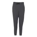 Jerzees Adult 7.2 Oz. 60/40 Nublend Jogger 975mpr Black Heather Front