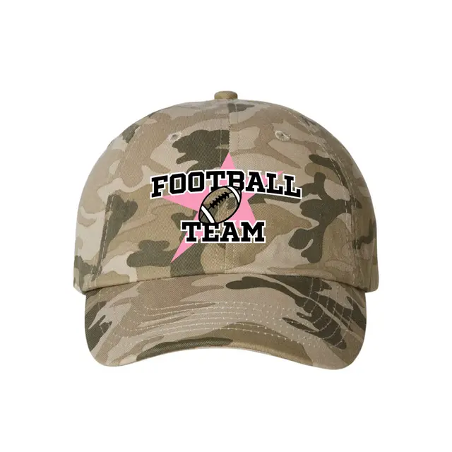 Football Team Star Illustration PR Hat 2