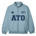 Alpha Tau Omega Bold Helmet Text Parent's Weekend Sweater 2