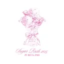 Pi Beta Phi Pink Ice Cream Sketch Sugar Rush Philanthropy Shirt