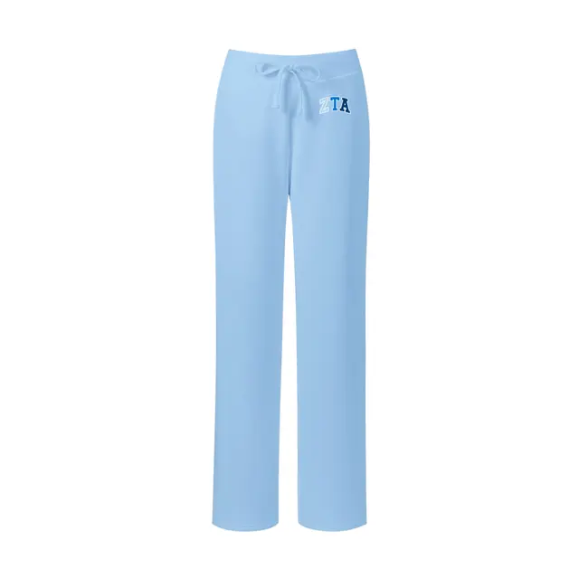 Zeta Tau Alpha Curved Text PR Sweatpants 2